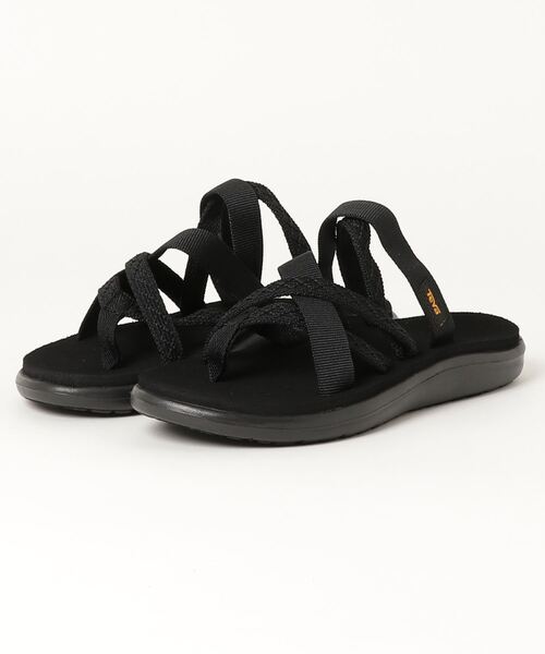 Teva（テバ）の「Teva　Voya Zillesa　1117032（サンダル・レディース・ホワイト/ブラック・6/8/7/5）」の3枚目の写真