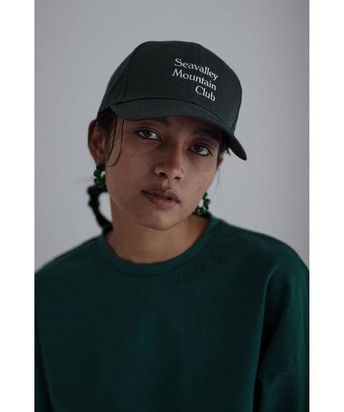 SEA（シー）の「Seavalley Mountain Club キャップ（キャップ・レディース・ホワイト/ブラック/ピンク/グリーン・ONE SIZE）」の4枚目の写真