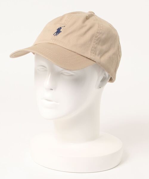 POLO RALPH LAUREN（ポロ ラルフ ローレン）の「POLO RALPHLAUREN/Cotton Classic Boys Hat（キャップ・レディース・ホワイト/カーキ/ブラック/ネイビー/レッド・FREE）」の7枚目の写真