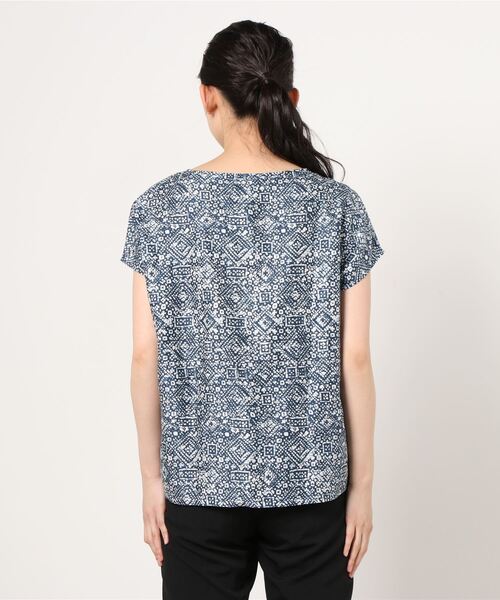 BANANATIME（バナナタイム）の「BANANA TIME SHIRT 305-048-01/04（シャツ/ブラウス・レディース・ブルー/イエロー・SMALL）」の4枚目の写真