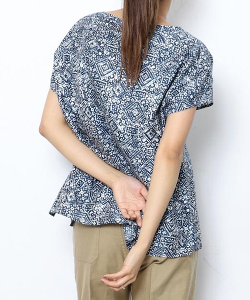 BANANATIME（バナナタイム）の「BANANA TIME SHIRT 305-048-01/04（シャツ/ブラウス・レディース・ブルー/イエロー・SMALL）」の13枚目の写真