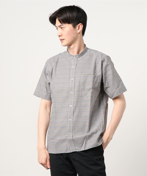 Pitta Re:)（ピッタリ）の「形態安定ノーアイロン ラウンドテール 半袖ビジネスワイシャツ（シャツ/ブラウス・メンズ・ライトブルー/ブラック/ブラウン/レッド/サックスブルー/グリーン/ワインレッド/ダークネイビー・LL/S/M/L）」の2枚目の写真