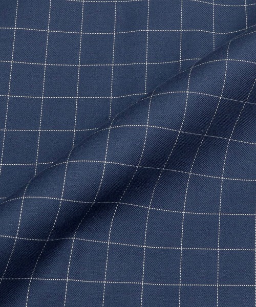 Pitta Re:)（ピッタリ）の「形態安定ノーアイロン ラウンドテール 半袖ビジネスワイシャツ（シャツ/ブラウス・メンズ・ライトブルー/ブラック/ブラウン/レッド/サックスブルー/グリーン/ワインレッド/ダークネイビー・LL/S/M/L）」の14枚目の写真