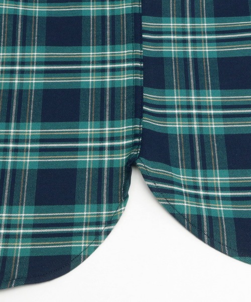 Pitta Re:)（ピッタリ）の「形態安定ノーアイロン ラウンドテール 半袖ビジネスワイシャツ（シャツ/ブラウス・メンズ・ライトブルー/ブラック/ブラウン/レッド/サックスブルー/グリーン/ワインレッド/ダークネイビー・LL/S/M/L）」の21枚目の写真