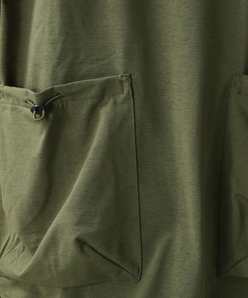 RAGEBLUE（レイジブルー）の「＜高機能素材＞ドライ＆ストレッチ/ダブルポケットTシャツ/954727（Tシャツ/カットソー・メンズ・ホワイト/ブラック/オリーブ・MEDIUM/LARGE）」の12枚目の写真