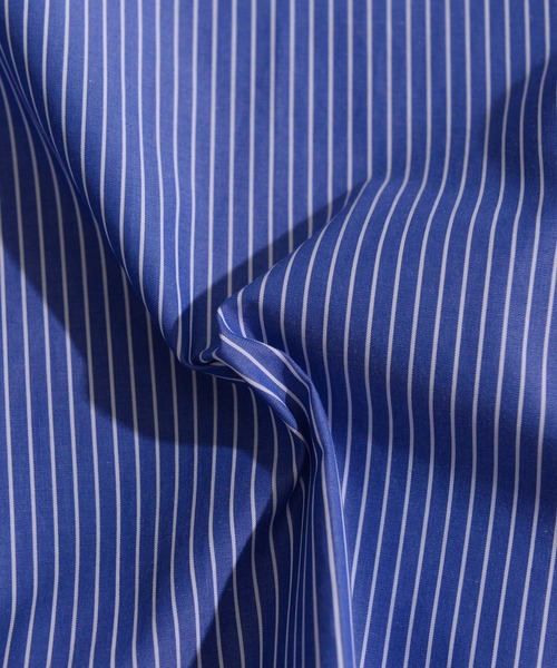 NIDO（ニド）の「ビッグストライプシャツ（シャツ/ブラウス・メンズ・ホワイト/ブルー・MEDIUM/LARGE）」の10枚目の写真