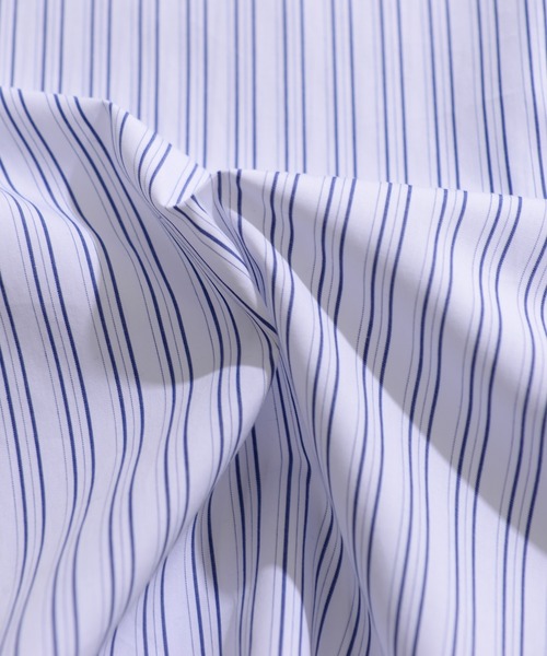 NIDO（ニド）の「ビッグストライプシャツ（シャツ/ブラウス・メンズ・ホワイト/ブルー・MEDIUM/LARGE）」の13枚目の写真