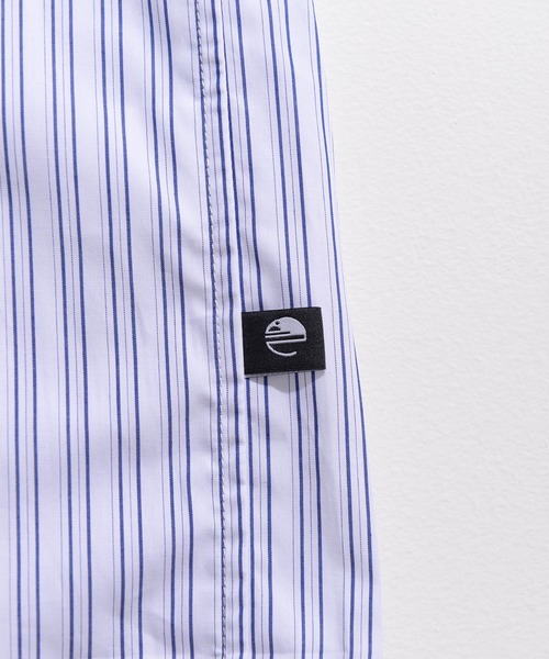 NIDO（ニド）の「ビッグストライプシャツ（シャツ/ブラウス・メンズ・ホワイト/ブルー・MEDIUM/LARGE）」の18枚目の写真