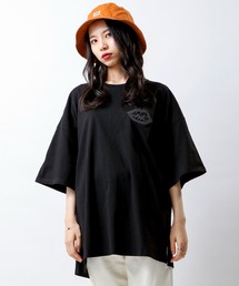 RE730 なみおくんワンポイント刺繍　ビッグシルエットTシャツ