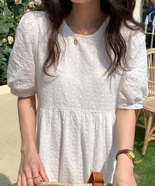 MAISON DE THERESE（メゾン ド テレーズ）の「ロングワンピース（ワンピース・レディース・ベージュ/ホワイト・M）」の16枚目の写真