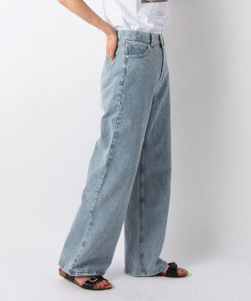 fredy repit（フレディレピ）の「VINTAGE風セミワイドデニムパンツ（デニムパンツ・レディース・インディゴブルー/ライトブルー・36/38）」の10枚目の写真