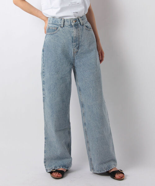 fredy repit（フレディレピ）の「VINTAGE風セミワイドデニムパンツ（デニムパンツ・レディース・インディゴブルー/ライトブルー・36/38）」の15枚目の写真