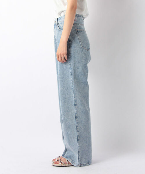 fredy repit（フレディレピ）の「VINTAGE風セミワイドデニムパンツ（デニムパンツ・レディース・インディゴブルー/ライトブルー・36/38）」の11枚目の写真