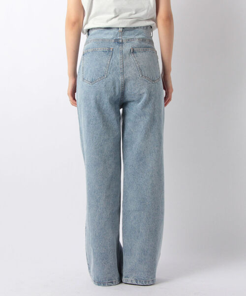 fredy repit（フレディレピ）の「VINTAGE風セミワイドデニムパンツ（デニムパンツ・レディース・インディゴブルー/ライトブルー・36/38）」の17枚目の写真