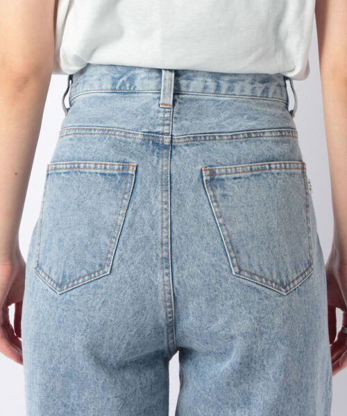 fredy repit（フレディレピ）の「VINTAGE風セミワイドデニムパンツ（デニムパンツ・レディース・インディゴブルー/ライトブルー・36/38）」の19枚目の写真