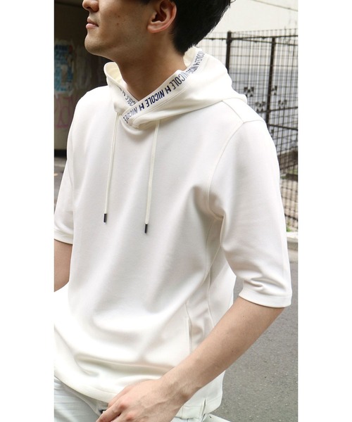 HIDEAWAYS NICOLE(ハイダウェイニコル)の「ダンボールニットプルオーバーパーカ(パーカー・メンズ・モカ/杢グレー/ブラック/オフホワイト・MEDIUM/X-LARGE/LARGE)」の19枚目の写真