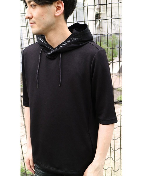 HIDEAWAYS NICOLE(ハイダウェイニコル)の「ダンボールニットプルオーバーパーカ(パーカー・メンズ・モカ/杢グレー/ブラック/オフホワイト・MEDIUM/X-LARGE/LARGE)」の21枚目の写真