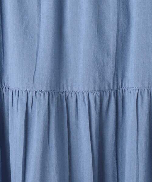 SHOO・LA・RUE（シューラルー）の「◆【INDIA】ティアードワンピース（ワンピース・レディース・ブラック/ブルー/ライトグリーン/ナチュラル・00）」の15枚目の写真