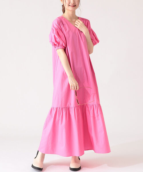 ワンピース ワンピース B Ming Beams B Ming 裾ティアード By 裾ティアード Beams ビーミングバイビームス のファッション ワンピース B Ming By