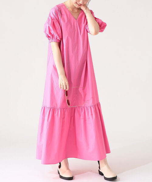 ワンピース ワンピース B Ming Beams B Ming 裾ティアード By 裾ティアード Beams ビーミングバイビームス のファッション ワンピース B Ming By