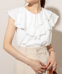 mline | [mline] WEB限定 ラッフルTシャツ(Tシャツ/カットソー)