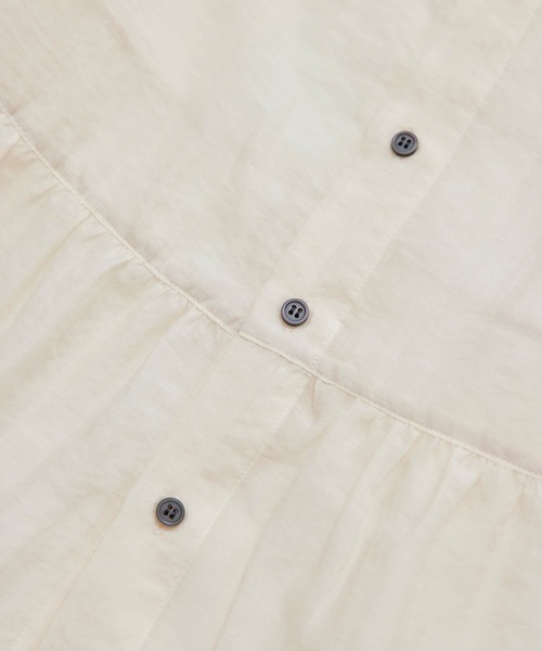 ROPE' PICNIC（ロペピクニック）の「【2WAY】ボリュームスリーブシアーブラウス（シャツ/ブラウス・レディース・ホワイト/ブラック/ピンク系その他2・38）」の5枚目の写真