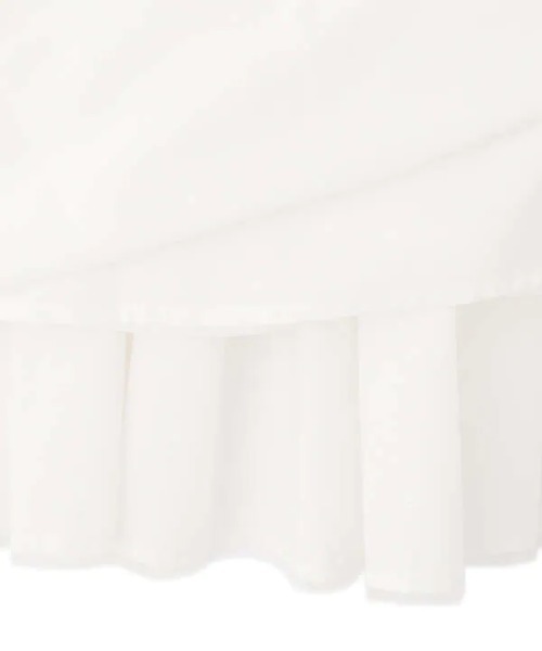 N.（N. Natural Beauty Basic）（エヌエヌナチュラルビューティーベーシック）の「フロントギャザーワンピース（ワンピース・レディース・ホワイト/ブラック/グリーン・MEDIUM）」の12枚目の写真