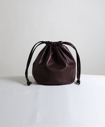 Confirm | Confirm / コンファーム シンセティックレザー巾着(ショルダーバッグ)