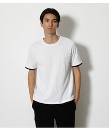 AZUL by moussy | WAFFLE LAYERED TEE/ワッフルレイヤードTシャツ(Tシャツ/カットソー)