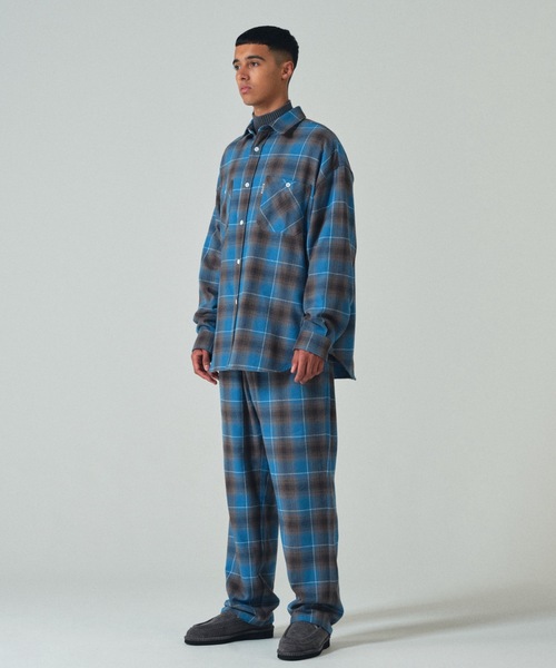 COOTIE PRODUCTIONS（クーティープロダクションズ）の「Ombre Nel Check Easy Pants（その他パンツ・メンズ・ブルー系その他/イエロー系その他・LARGE/X-LARGE/MEDIUM/SMALL）」の7枚目の写真