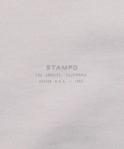 STAMPD(スタンプド)の「<STAMPD> STACKED LOGO CN/スウェット(スウェット・メンズ・ブラック/ナチュラル・MEDIUM/L/X-LARGE)」の6枚目の写真