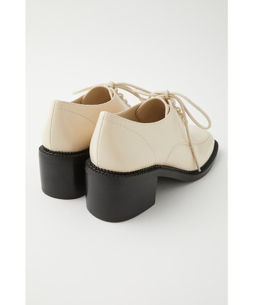 MOUSSY(マウジー)の「LACE UP SQUARE シューズ(ブーツ・レディース・ブラック/アイボリー・LARGE/SMALL/MEDIUM)」の16枚目の写真
