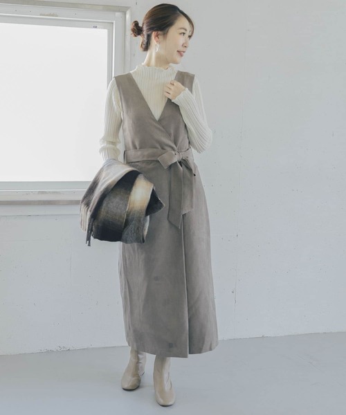 URBAN RESEARCH ROSSO(アーバンリサーチロッソ)の「ハイネックシアーニットプルオーバー(ニット/セーター・レディース・ブラック/グリーン/オフホワイト・FREE)」の10枚目の写真