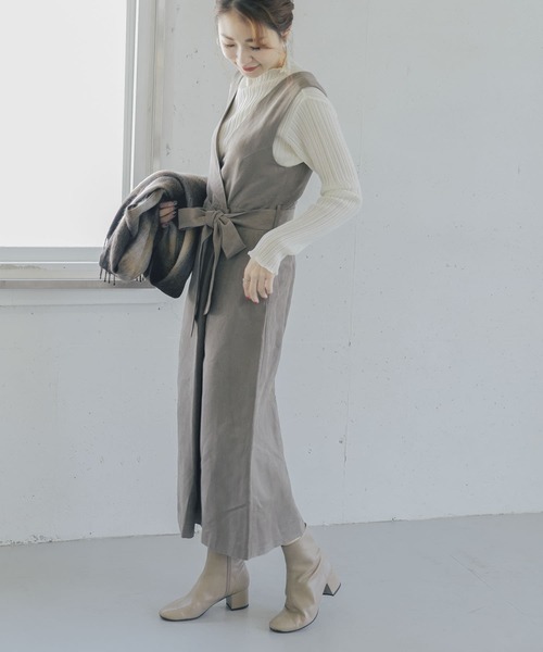 URBAN RESEARCH ROSSO(アーバンリサーチロッソ)の「ハイネックシアーニットプルオーバー(ニット/セーター・レディース・ブラック/グリーン/オフホワイト・FREE)」の11枚目の写真