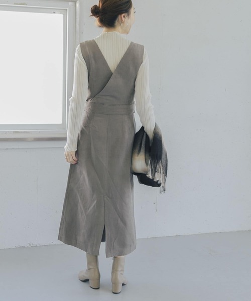 URBAN RESEARCH ROSSO(アーバンリサーチロッソ)の「ハイネックシアーニットプルオーバー(ニット/セーター・レディース・ブラック/グリーン/オフホワイト・FREE)」の12枚目の写真