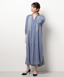 Ne Quittez Pas ヌキテパのワンピース ドレス ブルー ネイビー 青色系 通販 Zozotown