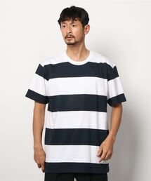 【AS COLOUR】 エーエスカラー 5045 WIDE STRIPE TEE 半袖Tシャツ
