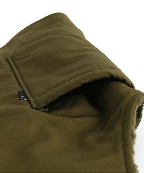 F.O.U（エフオーユー）の「リバーシブルオーバーベスト_ジュニア（ベスト・キッズ・ネイビー/カーキ・160/150）」の13枚目の写真