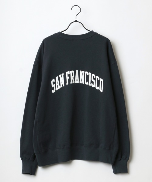 BEN DAVIS（ベンデイビス）の「BEN DAVIS/ベンデイビス ビッグシルエット カレッジ ロゴ スウェット トレーナー（スウェット・メンズ・チャコールグレー/アッシュグレー/パープル/ネイビー・M/L/XL）」の11枚目の写真