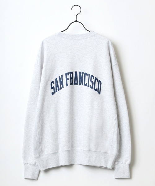 BEN DAVIS（ベンデイビス）の「BEN DAVIS/ベンデイビス ビッグシルエット カレッジ ロゴ スウェット トレーナー（スウェット・メンズ・チャコールグレー/アッシュグレー/パープル/ネイビー・M/L/XL）」の16枚目の写真