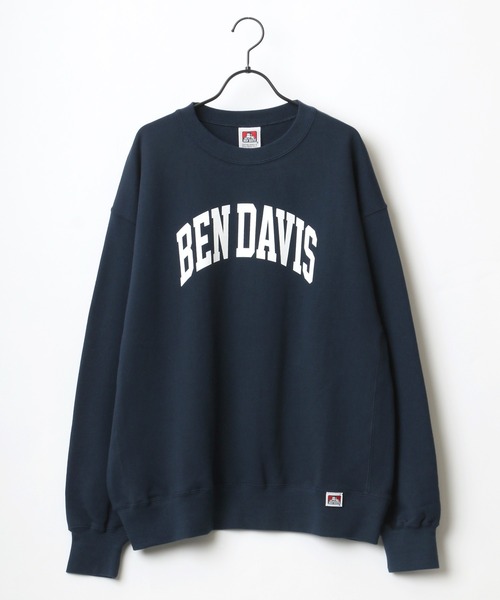 BEN DAVIS（ベンデイビス）の「BEN DAVIS/ベンデイビス ビッグシルエット カレッジ ロゴ スウェット トレーナー（スウェット・メンズ・チャコールグレー/アッシュグレー/パープル/ネイビー・M/L/XL）」の21枚目の写真
