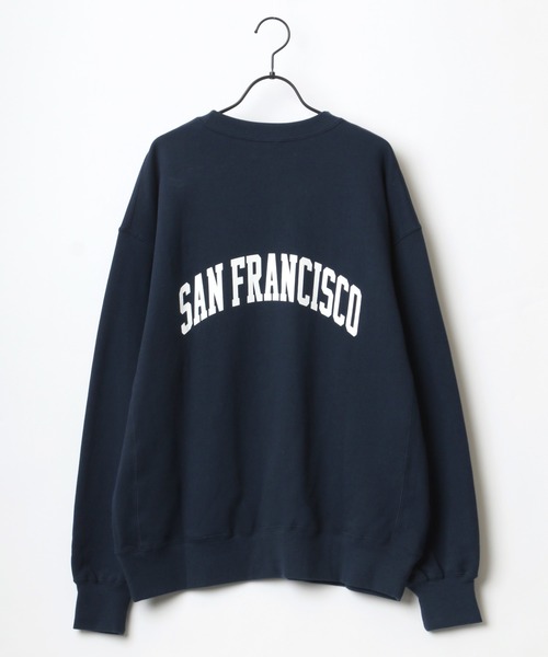 BEN DAVIS（ベンデイビス）の「BEN DAVIS/ベンデイビス ビッグシルエット カレッジ ロゴ スウェット トレーナー（スウェット・メンズ・チャコールグレー/アッシュグレー/パープル/ネイビー・M/L/XL）」の14枚目の写真