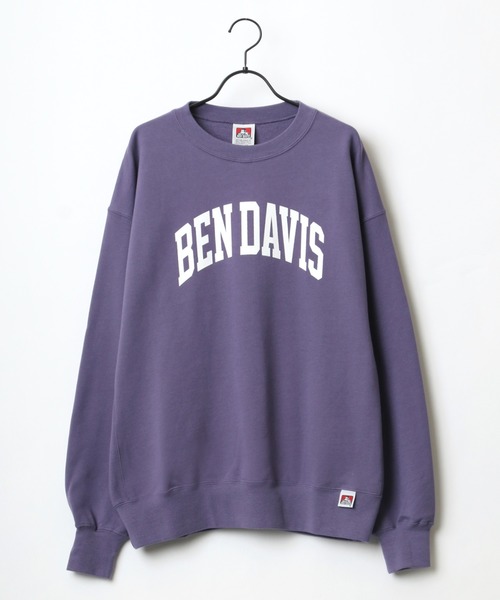BEN DAVIS（ベンデイビス）の「BEN DAVIS/ベンデイビス ビッグシルエット カレッジ ロゴ スウェット トレーナー（スウェット・メンズ・チャコールグレー/アッシュグレー/パープル/ネイビー・M/L/XL）」の19枚目の写真