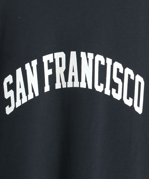 BEN DAVIS（ベンデイビス）の「BEN DAVIS/ベンデイビス ビッグシルエット カレッジ ロゴ スウェット トレーナー（スウェット・メンズ・チャコールグレー/アッシュグレー/パープル/ネイビー・M/L/XL）」の6枚目の写真