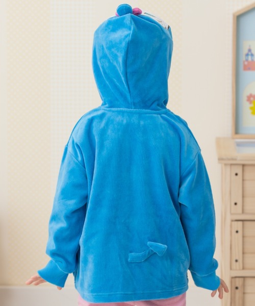 ANPANMAN KIDS COLLECTION（アンパンマンキッズコレクション）の「コキンちゃんなりきりパーカ（Tシャツ/カットソー・キッズ・ブルー・100cm/120cm/90cm/110cm）」の4枚目の写真