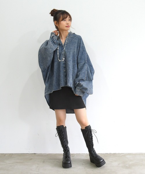 NOFALL（ノーフォール）の「レースアップトラックソールロングブーツ（ブーツ・レディース・ブラック・LL/S/M/L/3L/SS）」の17枚目の写真