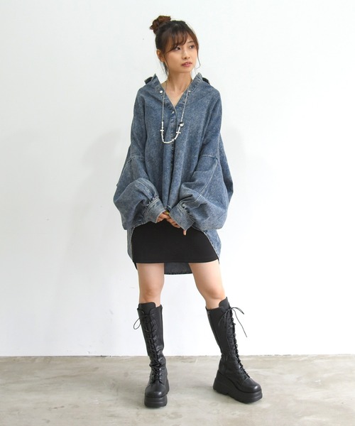 NOFALL（ノーフォール）の「レースアップトラックソールロングブーツ（ブーツ・レディース・ブラック・LL/S/M/L/3L/SS）」の16枚目の写真