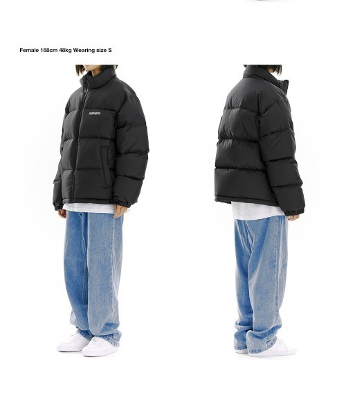 MAHAGRID(マハグリッド)の「【mahagrid】BASIC DUCK DOWN PARKA / マハグリッド ベーシック ダック ダウンジャケット(ダウンジャケット/コート・メンズ・ブラック/グレー・SMALL/MEDIUM/LARGE)」の9枚目の写真