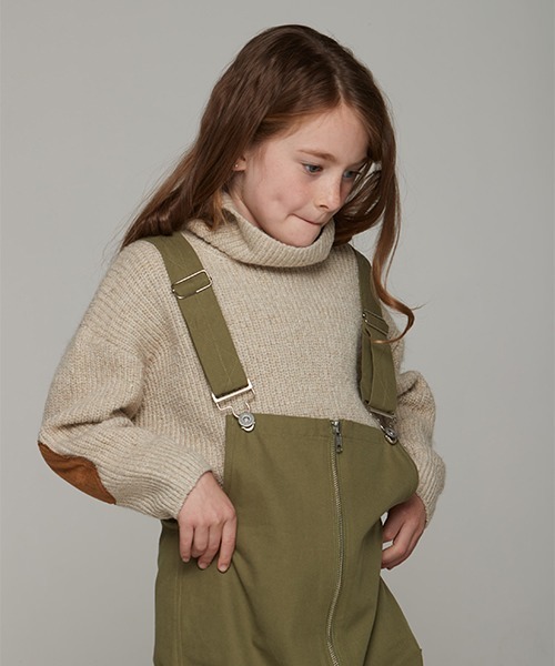 Smoothy(スムージー)の「Smoothy Nep turtleneck Knit / スムージー ネップタートルニット(ニット/セーター・キッズ・ベージュ・L/M/XL/S)」の7枚目の写真