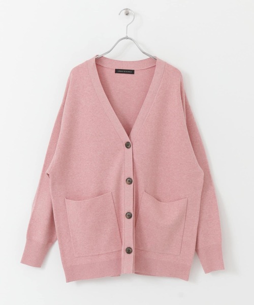 URBAN RESEARCH（アーバンリサーチ）の「ボーイフレンドVネックカーディガン（カーディガン/ボレロ・レディース・ライトベージュ/グレー/ピンク/ブルー系その他・FREE）」の19枚目の写真
